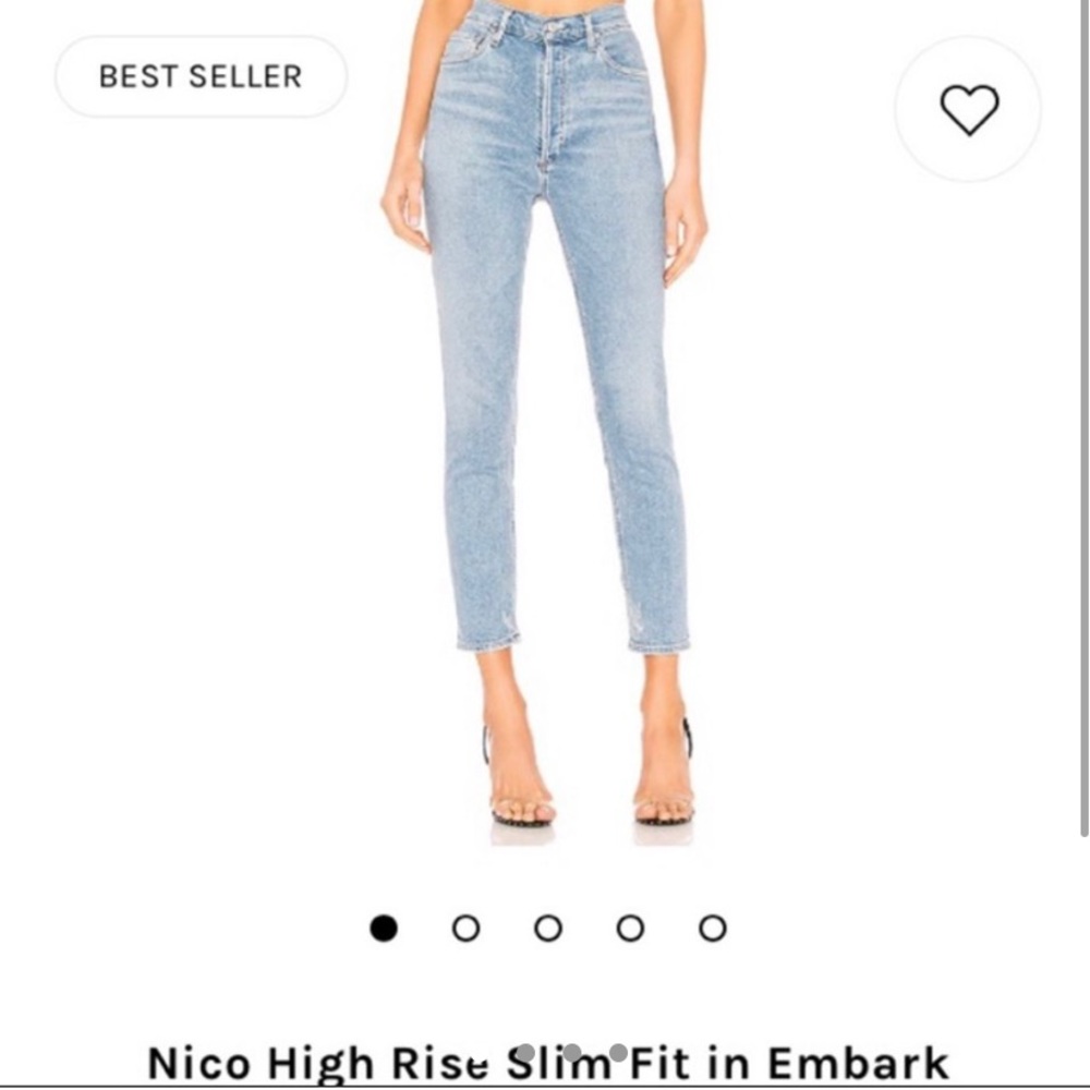 Agolde nico high rise